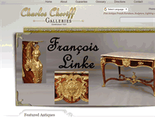 Tablet Screenshot of charlescheriffgalleries.com